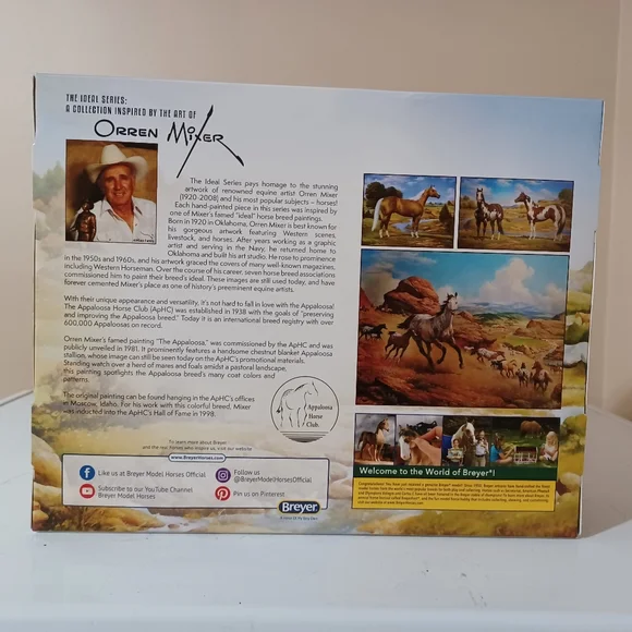 Breyer Collector's Club Appreciation Glossy Ideal Appaloosa - Picture 10 of 14